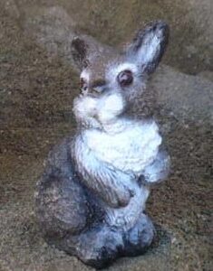 Small standing rabbit