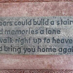 Memories Plaque