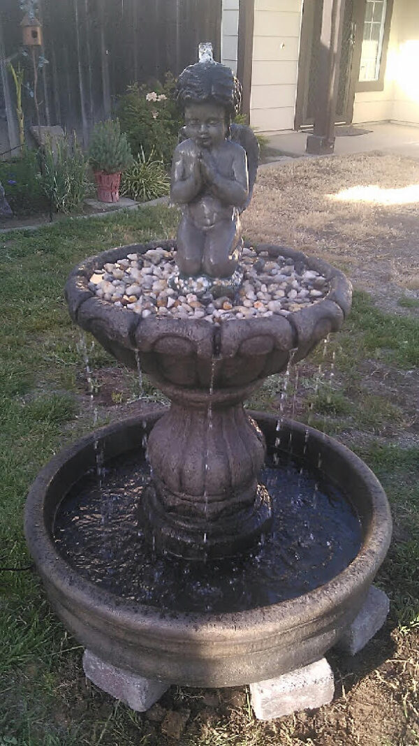 Angel Fountain 3 ft pond